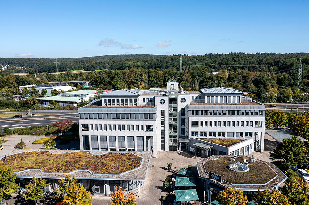 Gebäubeansicht MainParkCenter / © by Hörnig Immobilien Management GmbH